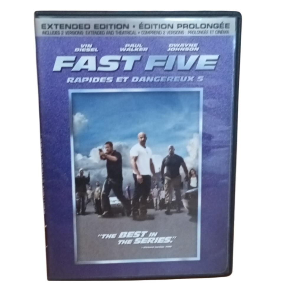 Fast Five Rapides et Dangereux 5 DVD